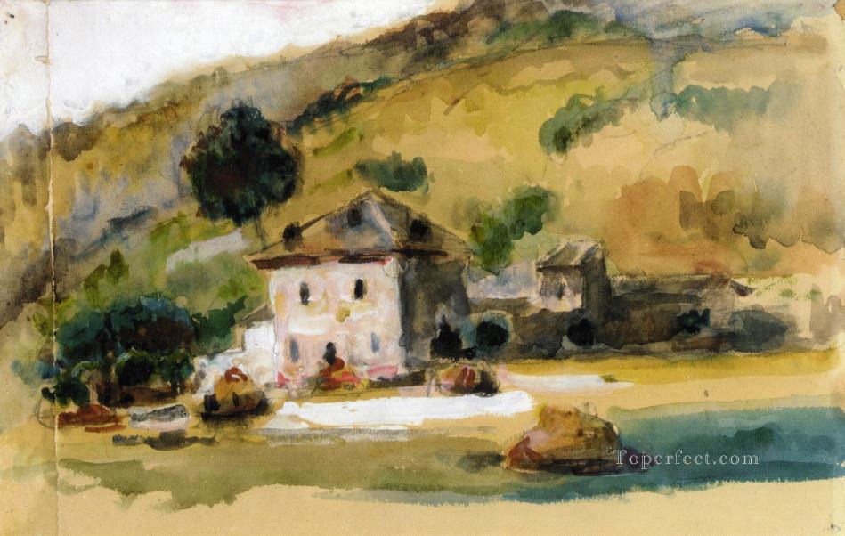 Cerca de Aix En Provence Paul Cézanne Pintura al óleo